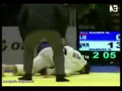 Judo EC 2008 Lissabon Kaiser (LIE) - Markov (UKR)