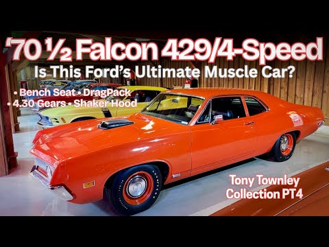 Is This Ford's Best Muscle Car? 1970 1/2 429 SCJ Falcon! 4-Speed, 4.30 Gears, Drag Pack, no options!
