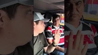 DUI taxista e a pintada