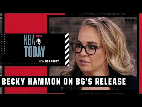 Becky Hammon applauds the WNBA & NBA for keeping Brittney Griner's name in the news | NBA Today