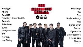 Download lagu BTS ARIRANG World Tour 2026 Full SETLIST mp3