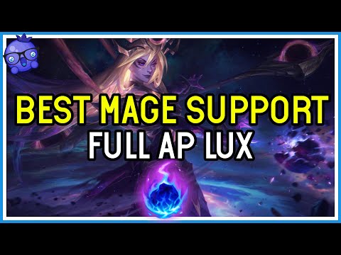 This is why you should be playing AP Lux Support! - Grandmaster League of Legends
