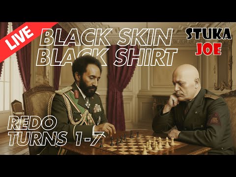 BLACK SKIN BLACK SHIRT REDO PLAYTHROUGH (TURNS 1-7)