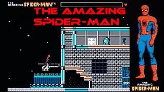 The Amazing Spider-Man playing (badly) on the Amiga