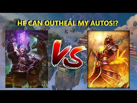 TANK TUESDAY - WHY CAN HE OUTHEAL MY AUTOS? - Grandmasters Ranked 1v1 Duel - SMITE