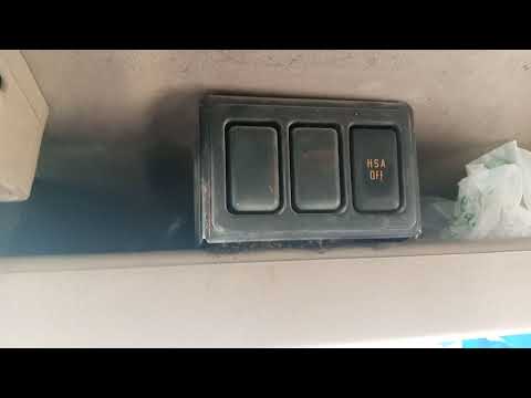 ISUZO TRUCK HSA (HILL START ASSIST) HOW TO OFF