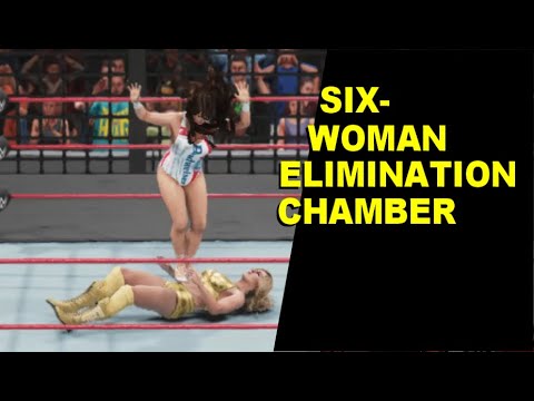 WWE 2K19 Six Woman Elimination Chamber