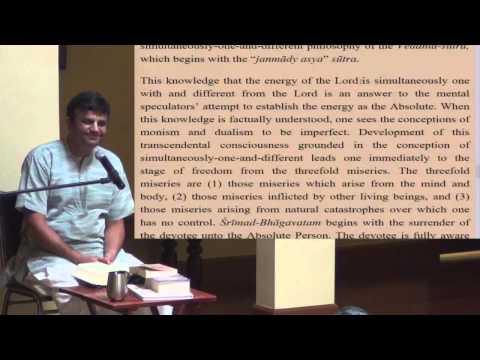 Perls of Bhagavatam Part 1 The advent of Srimad Bhagavatam by HG Srivasa Prabhu, 03.30.14
