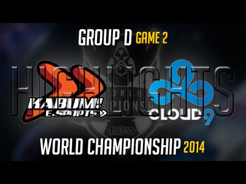 Kabum E Sports vs Cloud 9 Game 2 S4 Worlds Highlights | LoL World Championship 2014 S4 KBM vs C9