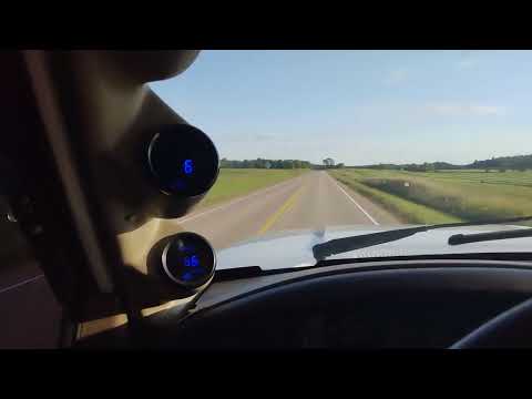 Crazy Eddie 13psi 3rd Gear Run Superturbocharged Ford 300-6 40mph-75mph 2500rpm-5000rpm Part 5