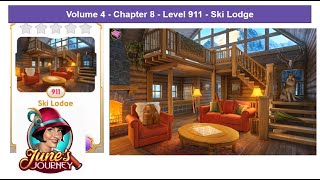 June's Journey - Volume 4 - Chapter 8 - Level 911 - Ski Lodge (Complete Gameplay, in order)