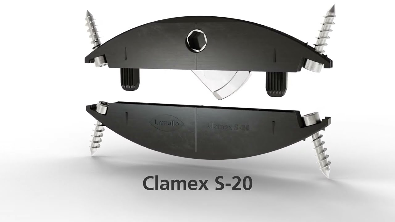 Clamex S-20 - Detachable furniture connector | Lamello 
