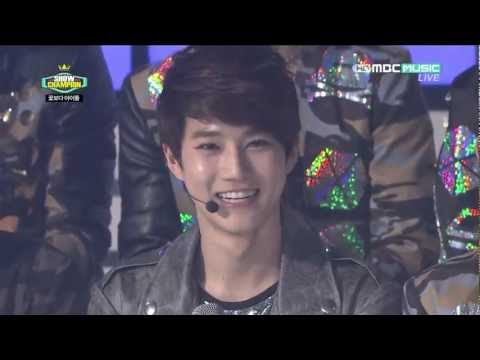 [HD] EXO-K.120424MBC Music.Show! Champion.Interview-2