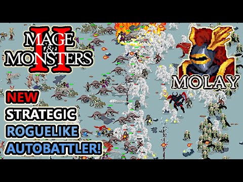 My FAVORITE Hero! INSANE Difficulty! NEW High Fantasy Roguelike Autobattler! | Mage & Monsters II