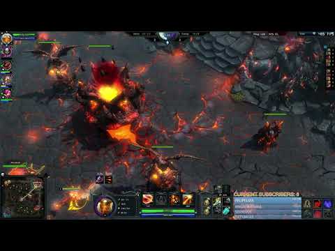 [HoN] OMGitsMARLON Pyromancer - vs Jereziah Mid Immortal!