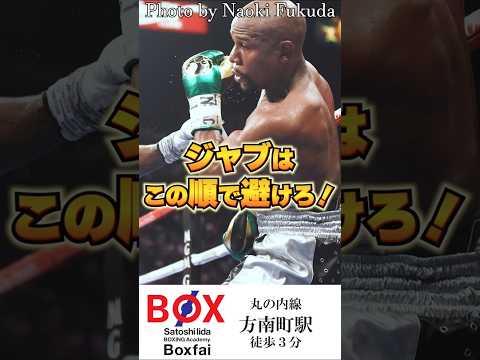 ジャブはこの順で避けろ！