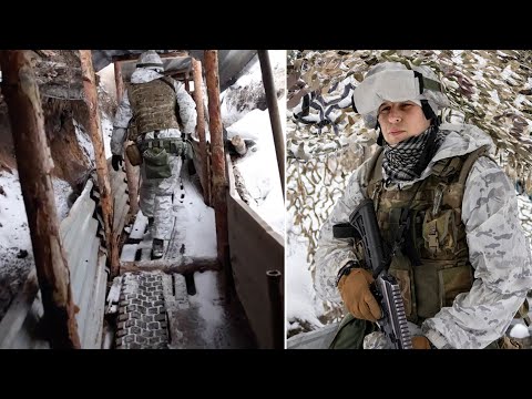 Soldaterna i Ukraina: "Står längst fram om Putin attackerar"