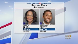Ballot Count Continues For Baltimore's Mayoral Race, Brandon Scott Now Leading
