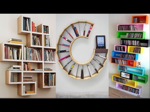 20 creative bookshelf & book rack designs ideas