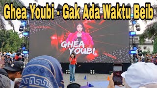 Download lagu Ghea Youbi - Gak Ada Waktu Beib | Live at Dahsyatnya Timnas Indonesia (Gedung Sate Bandung) mp3