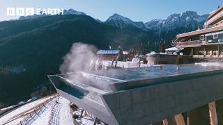 Imagine Having a Private Sauna Overlooking the Alps | The Travel Edit
