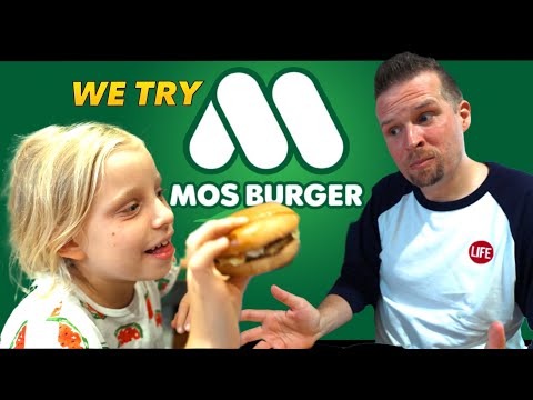 We Try Japanese Fast Food Chain Mos Burger | Life in Japan Episode 172