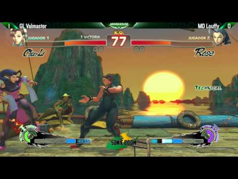 GL Valmaster (Chun-Li) vs MD Louffy (Rose) - Sonic Boom '15