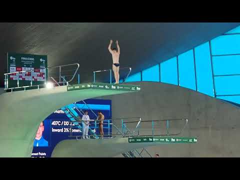 Matty Lee 10m Final - FINA/CNSG Diving World Series 2019 London: Round 3