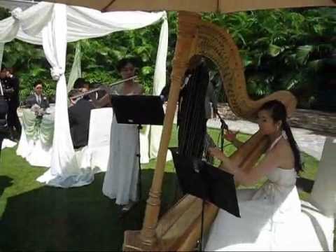 Wedding March - Harp, Flute & Violin Trio