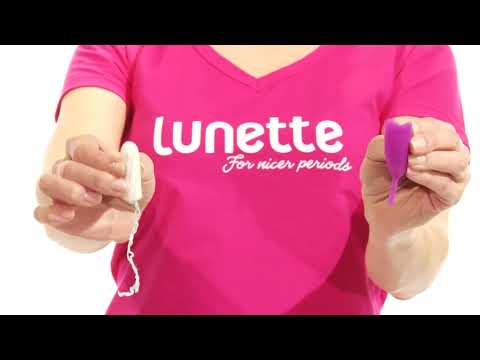 Lunette menstrual cup: what size is right for you?
