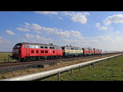 Die Eisenbahn nach Sylt - Frühling 21 - Heide, Hemmingstedt, Meldorf
