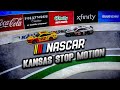 Logano and Harvick battle in stop motion | Stop Motion NASCAR from Kansas Speedway