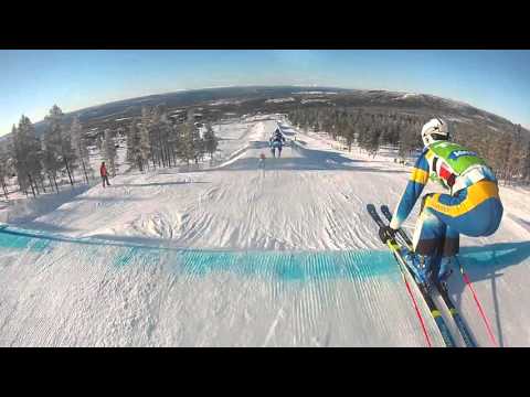 Audi Ski Cross World Cup Idre Fjall course preview #2