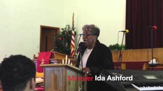 MINISTER IDA ASHFORD: PASTOR JIMMIE K. RODGERS