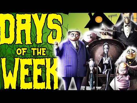 Days of the Week Addams Family Parody + More | 10  Days of the Week Videos! | Martin and Rose Music