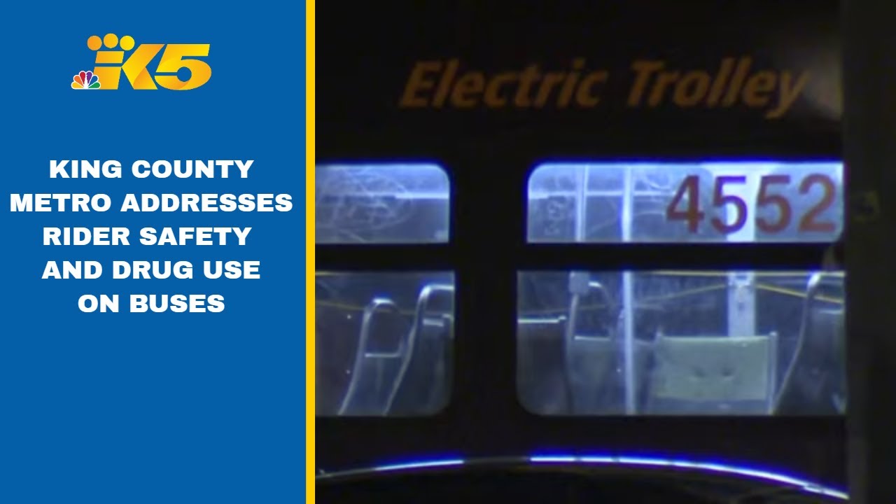 King County Metro addresses safety concerns and drug use on buses with reform plan