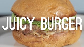 The Perfect Way To Hold A Burger