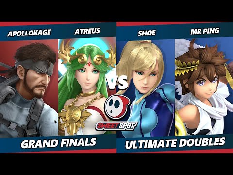 Sweet Spot 8 GRAND FINALS - ApolloKage & Atreus Vs. Shoe & Mr. Ping - Smash Ultimate - SSBU