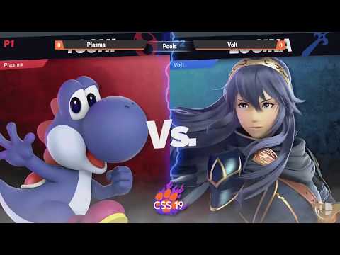 Clemson Smash Series 19 - Pools - Plasma (Yoshi, Bowser Jr.) vs. Volt (Lucina) - SSBU