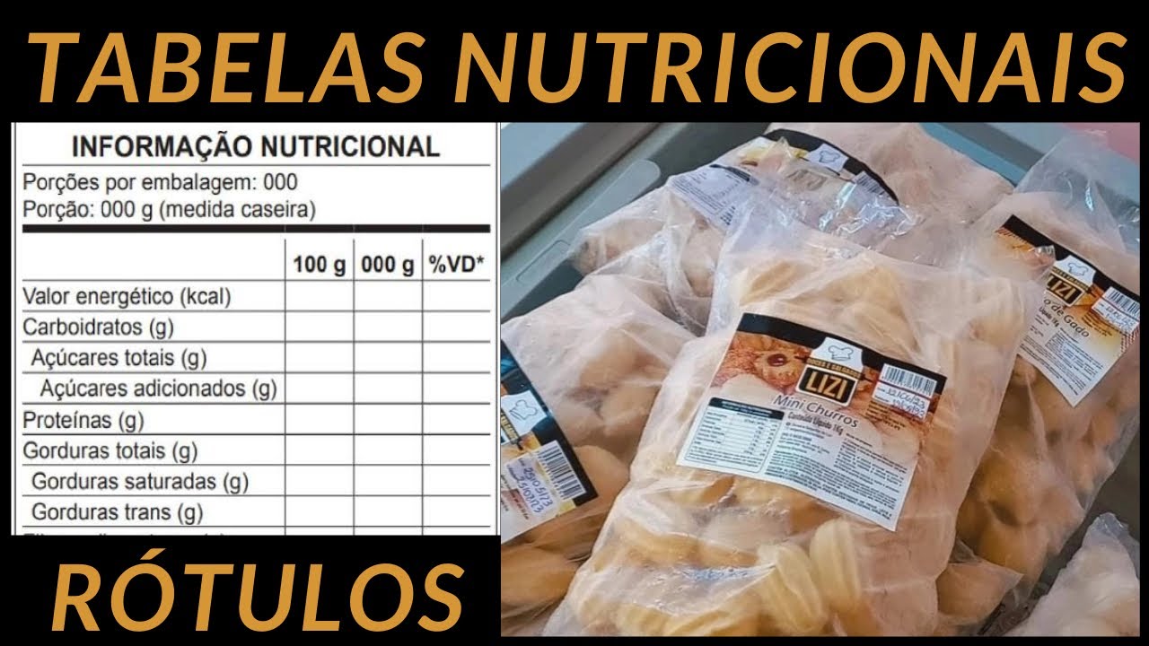 Como fazer tabelas nutricionais ( melhor site, fácil e simples)