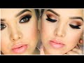 Bronze Eyes & Peach Lips | Spring Makeup Tutorial