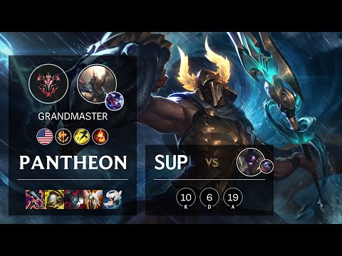Pantheon Support vs Alistar - NA Grandmaster Patch 11.2