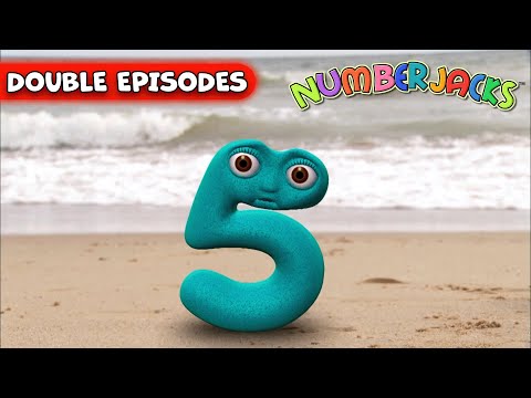 Numberjacks 🏫 Season 1, Episode 31-32 | DOUBLE FULL EPISODES