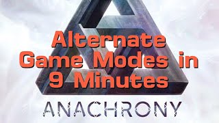 How to Play Anachrony's Modules in 9 Minutes