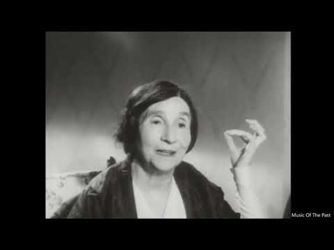 Wanda Landowska interview clips 1953