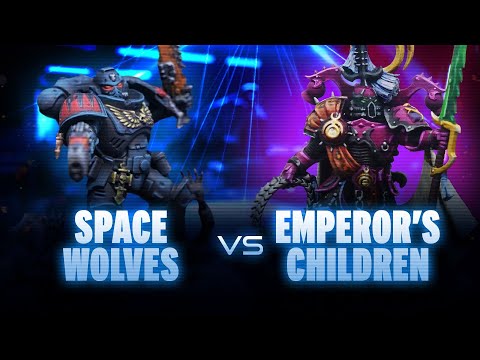 Space Wolves vs Emperor's Children Competitive Battle Report