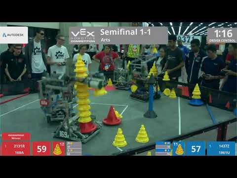 2018 VRC Arts SF1-1 - 2131R 169A vs 1437Z 1961U - 140 to 100