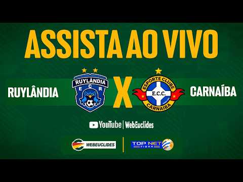 14º SUPER COPA RURAL -  RUILÂNDIA X CARNAÍBA  AO VIVO COM IMAGENS - JOGO DE VOLTA