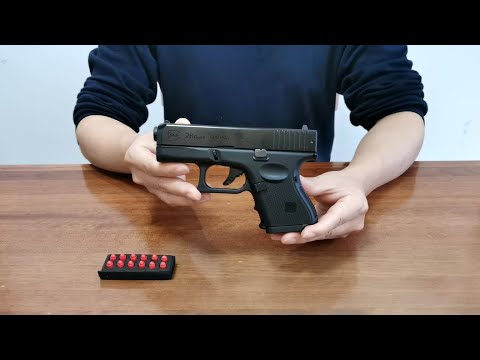 Glock 26 Toy Gun Unboxing 2023 - Air Gel Ball Soft Bullet Pistol