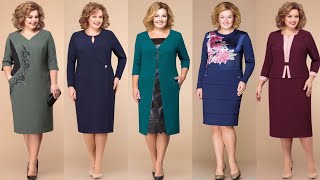 Most beautiful and gorgeous plus size mother of the bride dress/latest outfit/party wear dress 2025